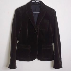 Theory brown corduroy blazer jacket - Size 6